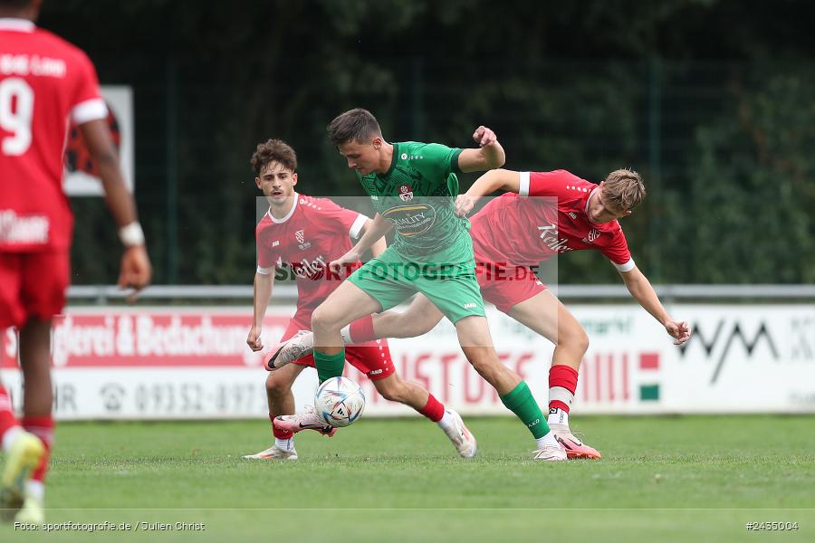 Sportgelände, Lohr am Main, 08.09.2024, sport, action, BFV, Fussball, 8. Spieltag, Bezirksliga Unterfranken West, TSV, LOH, TSV 1913 Pflaumheim, TSV 1846 Lohr a. Main - Bild-ID: 2435004