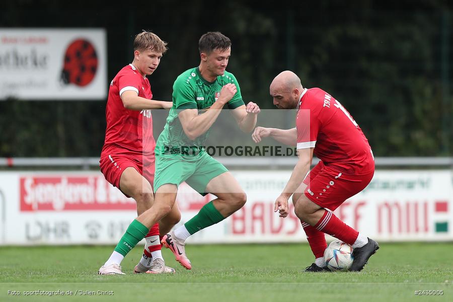 Sportgelände, Lohr am Main, 08.09.2024, sport, action, BFV, Fussball, 8. Spieltag, Bezirksliga Unterfranken West, TSV, LOH, TSV 1913 Pflaumheim, TSV 1846 Lohr a. Main - Bild-ID: 2435005