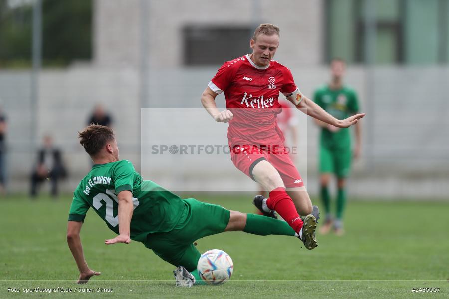 Sportgelände, Lohr am Main, 08.09.2024, sport, action, BFV, Fussball, 8. Spieltag, Bezirksliga Unterfranken West, TSV, LOH, TSV 1913 Pflaumheim, TSV 1846 Lohr a. Main - Bild-ID: 2435007