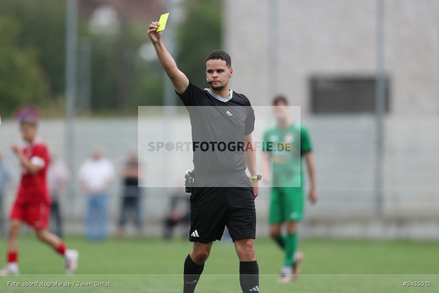 Sportgelände, Lohr am Main, 08.09.2024, sport, action, BFV, Fussball, 8. Spieltag, Bezirksliga Unterfranken West, TSV, LOH, TSV 1913 Pflaumheim, TSV 1846 Lohr a. Main - Bild-ID: 2435010