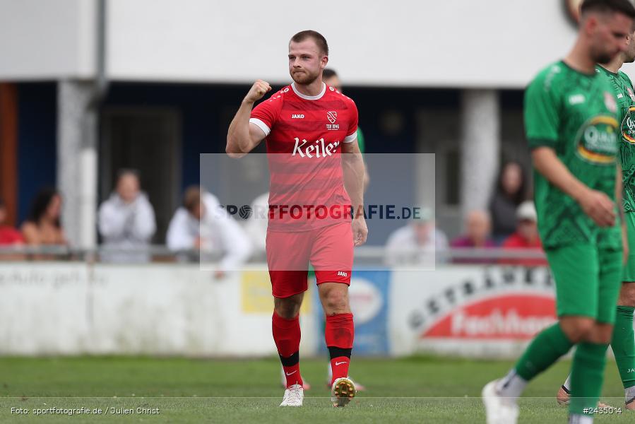 Sportgelände, Lohr am Main, 08.09.2024, sport, action, BFV, Fussball, 8. Spieltag, Bezirksliga Unterfranken West, TSV, LOH, TSV 1913 Pflaumheim, TSV 1846 Lohr a. Main - Bild-ID: 2435014