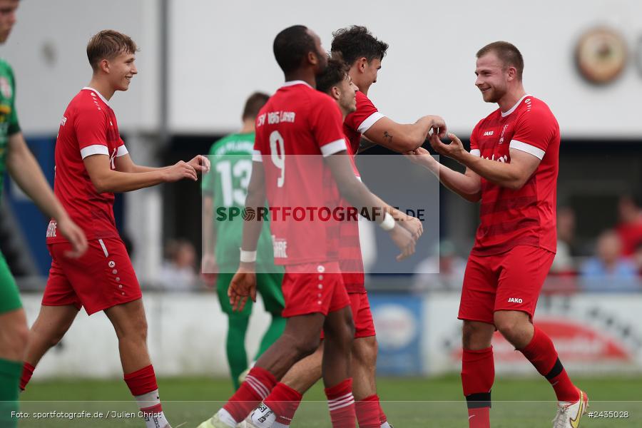 Sportgelände, Lohr am Main, 08.09.2024, sport, action, BFV, Fussball, 8. Spieltag, Bezirksliga Unterfranken West, TSV, LOH, TSV 1913 Pflaumheim, TSV 1846 Lohr a. Main - Bild-ID: 2435028