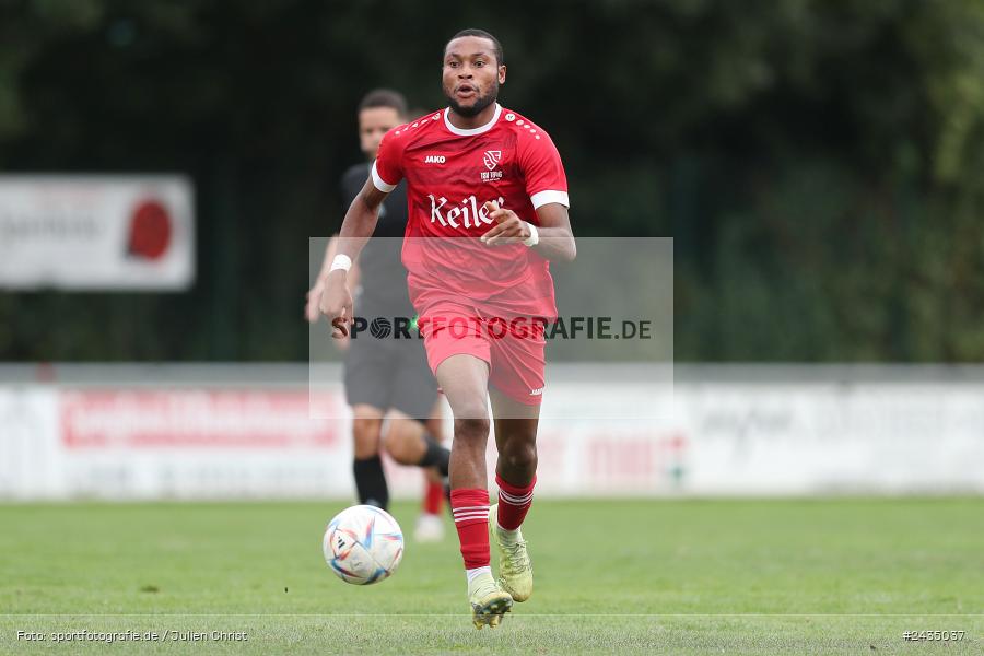 Sportgelände, Lohr am Main, 08.09.2024, sport, action, BFV, Fussball, 8. Spieltag, Bezirksliga Unterfranken West, TSV, LOH, TSV 1913 Pflaumheim, TSV 1846 Lohr a. Main - Bild-ID: 2435037