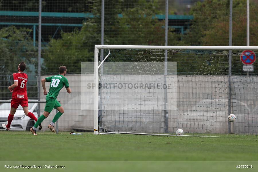 Sportgelände, Lohr am Main, 08.09.2024, sport, action, BFV, Fussball, 8. Spieltag, Bezirksliga Unterfranken West, TSV, LOH, TSV 1913 Pflaumheim, TSV 1846 Lohr a. Main - Bild-ID: 2435043