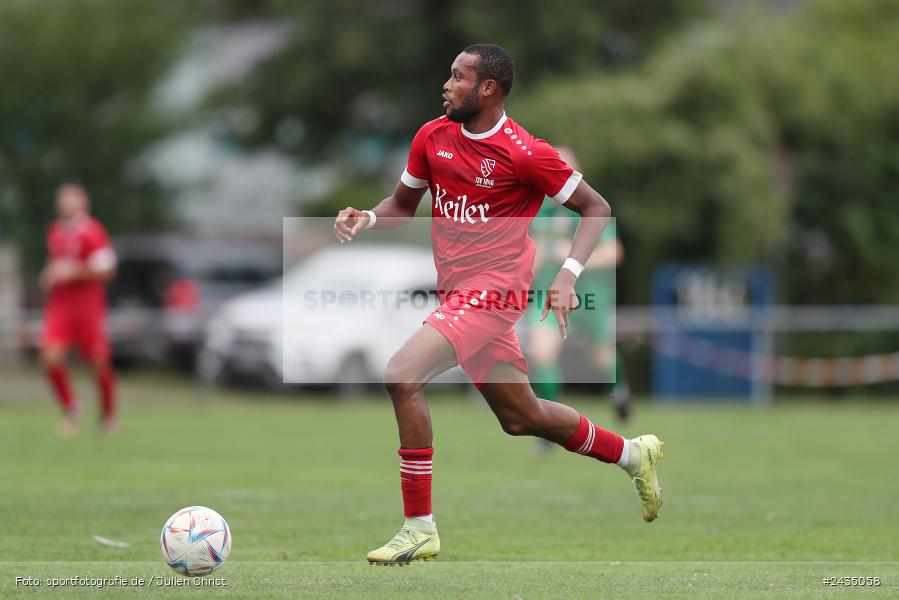 Sportgelände, Lohr am Main, 08.09.2024, sport, action, BFV, Fussball, 8. Spieltag, Bezirksliga Unterfranken West, TSV, LOH, TSV 1913 Pflaumheim, TSV 1846 Lohr a. Main - Bild-ID: 2435058