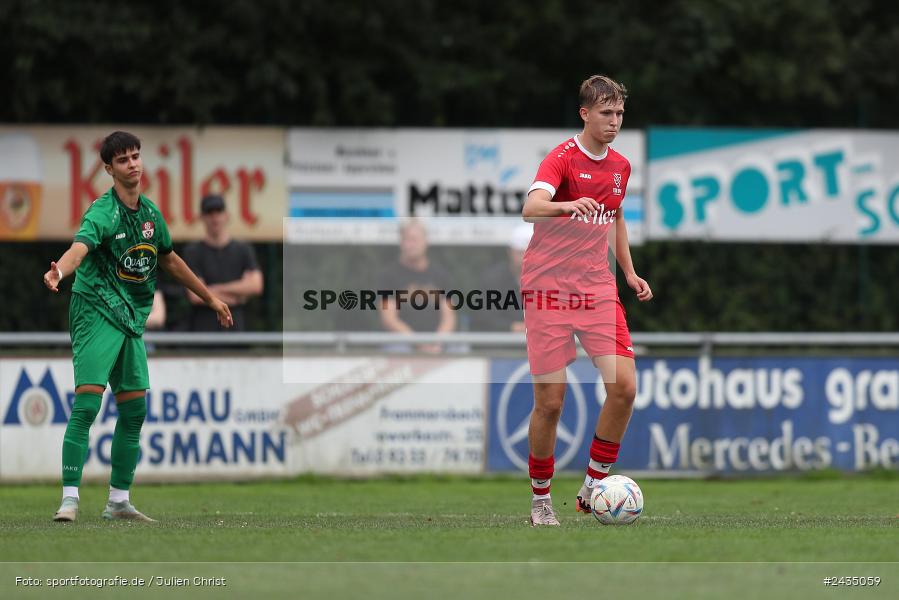 Sportgelände, Lohr am Main, 08.09.2024, sport, action, BFV, Fussball, 8. Spieltag, Bezirksliga Unterfranken West, TSV, LOH, TSV 1913 Pflaumheim, TSV 1846 Lohr a. Main - Bild-ID: 2435059