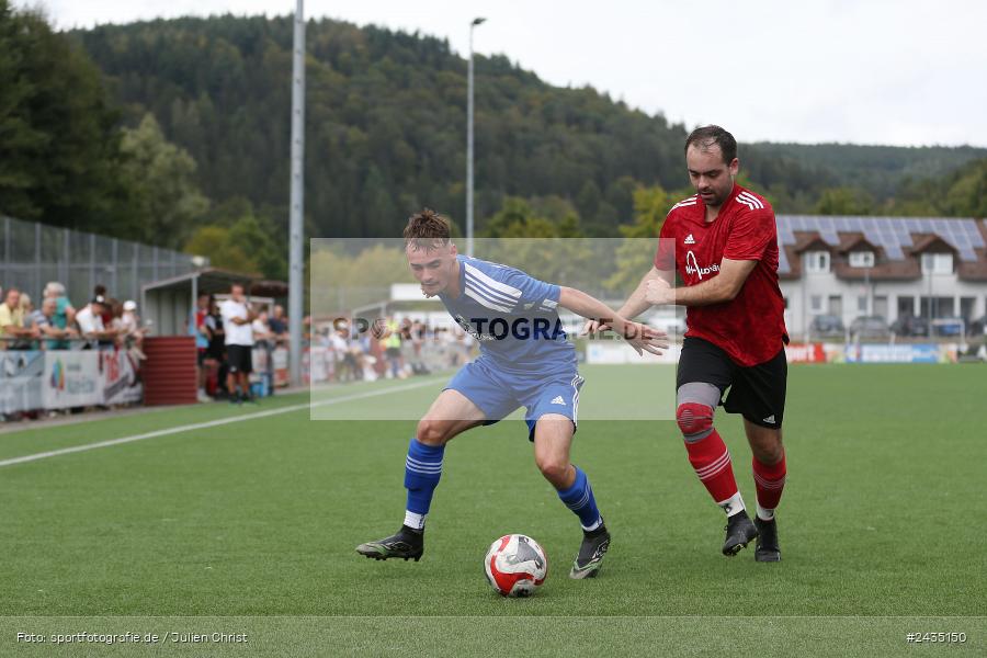 Sportgelände Orber Straße, Frammersbach, 08.09.2024, sport, action, BFV, Fussball, 6. Spieltag, A-Klasse Würzburg Gr. 5, FC Ruppertshütten, TuS Frammersbach III - Bild-ID: 2435150