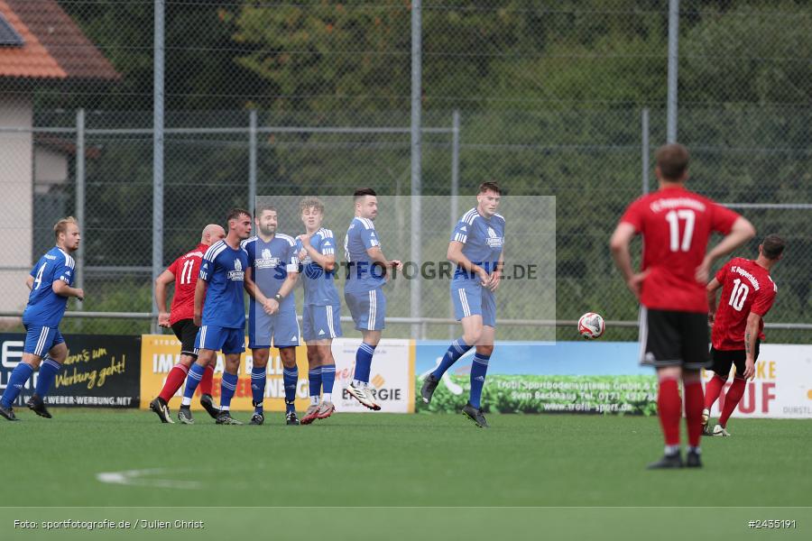 Sportgelände Orber Straße, Frammersbach, 08.09.2024, sport, action, BFV, Fussball, 6. Spieltag, A-Klasse Würzburg Gr. 5, FC Ruppertshütten, TuS Frammersbach III - Bild-ID: 2435191