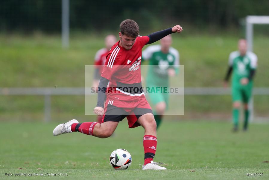 Sportgelände, Thüngersheim, 11.09.2024, sport, action, BFV, Fussball, 8. Spieltag, Kreisliga Würzburg Gr. 2, FVSHR, FVT, FV Steinfeld/Hausen-Rohrbach, FV Thüngersheim - Bild-ID: 2435275