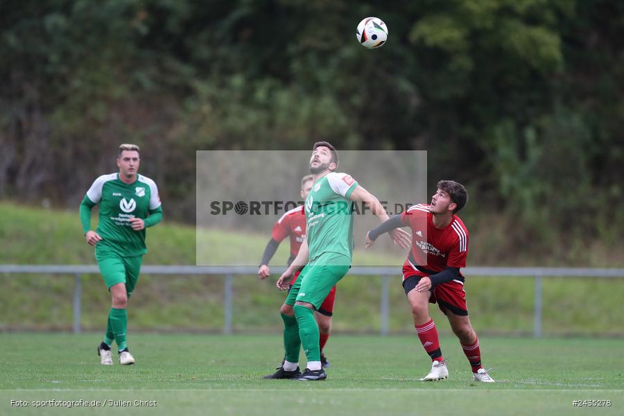 Sportgelände, Thüngersheim, 11.09.2024, sport, action, BFV, Fussball, 8. Spieltag, Kreisliga Würzburg Gr. 2, FVSHR, FVT, FV Steinfeld/Hausen-Rohrbach, FV Thüngersheim - Bild-ID: 2435278