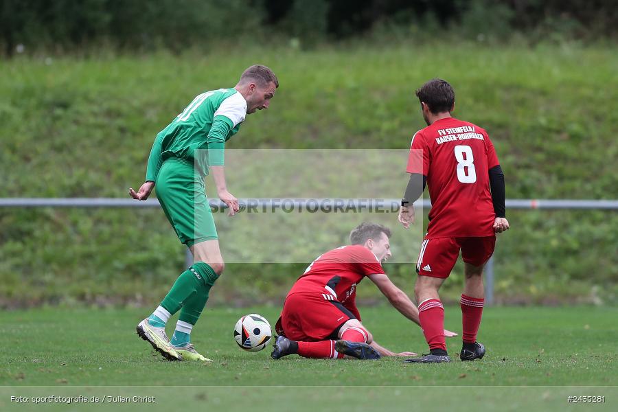 Sportgelände, Thüngersheim, 11.09.2024, sport, action, BFV, Fussball, 8. Spieltag, Kreisliga Würzburg Gr. 2, FVSHR, FVT, FV Steinfeld/Hausen-Rohrbach, FV Thüngersheim - Bild-ID: 2435281
