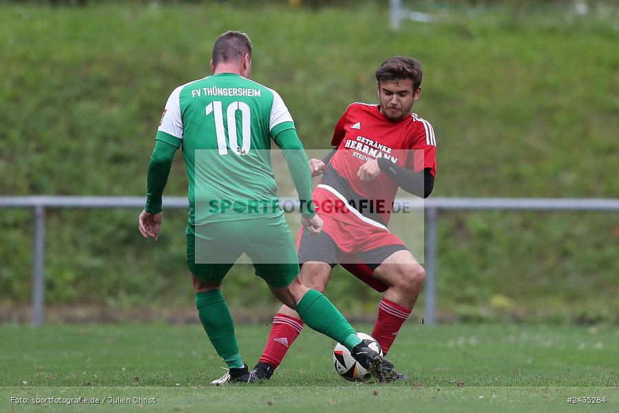 Sportgelände, Thüngersheim, 11.09.2024, sport, action, BFV, Fussball, 8. Spieltag, Kreisliga Würzburg Gr. 2, FVSHR, FVT, FV Steinfeld/Hausen-Rohrbach, FV Thüngersheim - Bild-ID: 2435284