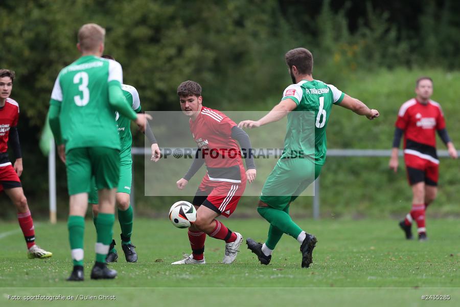 Sportgelände, Thüngersheim, 11.09.2024, sport, action, BFV, Fussball, 8. Spieltag, Kreisliga Würzburg Gr. 2, FVSHR, FVT, FV Steinfeld/Hausen-Rohrbach, FV Thüngersheim - Bild-ID: 2435285