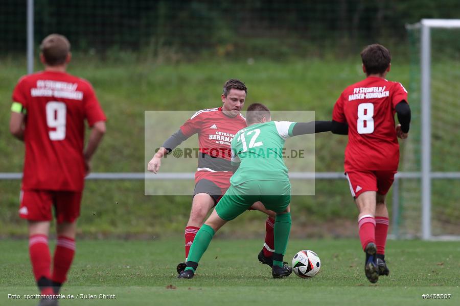 Sportgelände, Thüngersheim, 11.09.2024, sport, action, BFV, Fussball, 8. Spieltag, Kreisliga Würzburg Gr. 2, FVSHR, FVT, FV Steinfeld/Hausen-Rohrbach, FV Thüngersheim - Bild-ID: 2435307