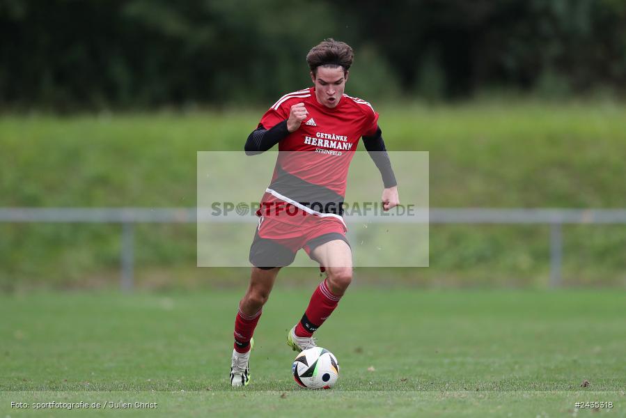 Sportgelände, Thüngersheim, 11.09.2024, sport, action, BFV, Fussball, 8. Spieltag, Kreisliga Würzburg Gr. 2, FVSHR, FVT, FV Steinfeld/Hausen-Rohrbach, FV Thüngersheim - Bild-ID: 2435318