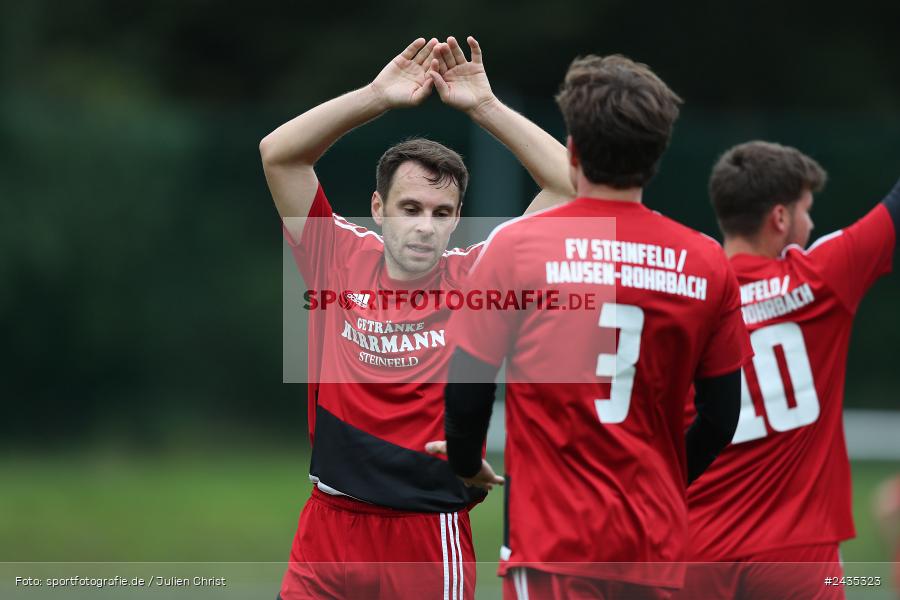 Sportgelände, Thüngersheim, 11.09.2024, sport, action, BFV, Fussball, 8. Spieltag, Kreisliga Würzburg Gr. 2, FVSHR, FVT, FV Steinfeld/Hausen-Rohrbach, FV Thüngersheim - Bild-ID: 2435323