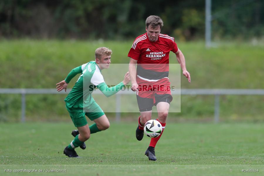 Sportgelände, Thüngersheim, 11.09.2024, sport, action, BFV, Fussball, 8. Spieltag, Kreisliga Würzburg Gr. 2, FVSHR, FVT, FV Steinfeld/Hausen-Rohrbach, FV Thüngersheim - Bild-ID: 2435324