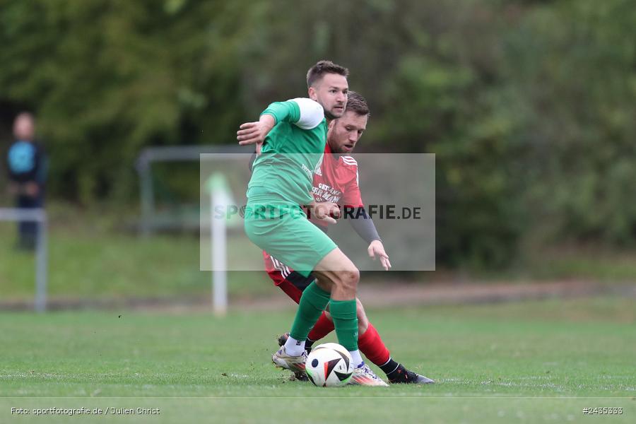 Sportgelände, Thüngersheim, 11.09.2024, sport, action, BFV, Fussball, 8. Spieltag, Kreisliga Würzburg Gr. 2, FVSHR, FVT, FV Steinfeld/Hausen-Rohrbach, FV Thüngersheim - Bild-ID: 2435333