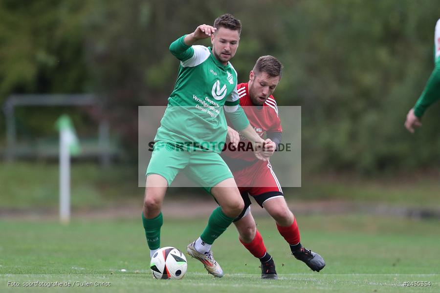 Sportgelände, Thüngersheim, 11.09.2024, sport, action, BFV, Fussball, 8. Spieltag, Kreisliga Würzburg Gr. 2, FVSHR, FVT, FV Steinfeld/Hausen-Rohrbach, FV Thüngersheim - Bild-ID: 2435334