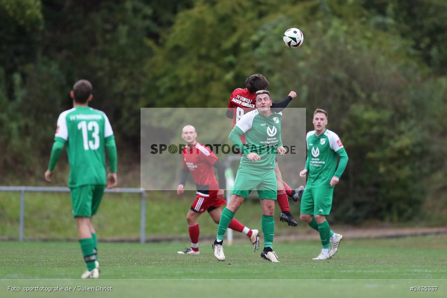 Sportgelände, Thüngersheim, 11.09.2024, sport, action, BFV, Fussball, 8. Spieltag, Kreisliga Würzburg Gr. 2, FVSHR, FVT, FV Steinfeld/Hausen-Rohrbach, FV Thüngersheim - Bild-ID: 2435337