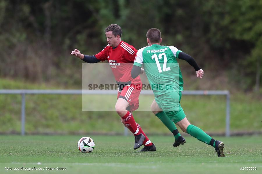 Sportgelände, Thüngersheim, 11.09.2024, sport, action, BFV, Fussball, 8. Spieltag, Kreisliga Würzburg Gr. 2, FVSHR, FVT, FV Steinfeld/Hausen-Rohrbach, FV Thüngersheim - Bild-ID: 2435338