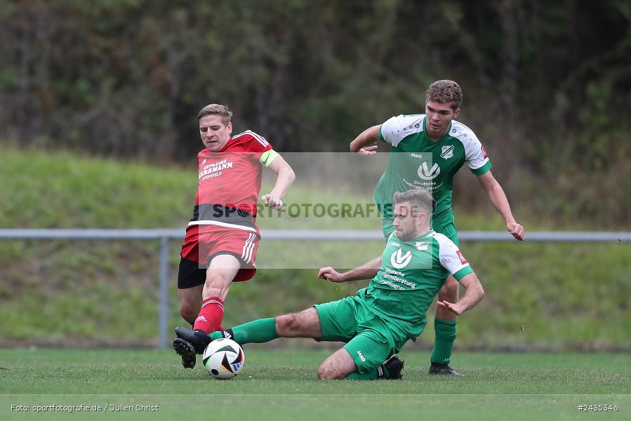 Sportgelände, Thüngersheim, 11.09.2024, sport, action, BFV, Fussball, 8. Spieltag, Kreisliga Würzburg Gr. 2, FVSHR, FVT, FV Steinfeld/Hausen-Rohrbach, FV Thüngersheim - Bild-ID: 2435346