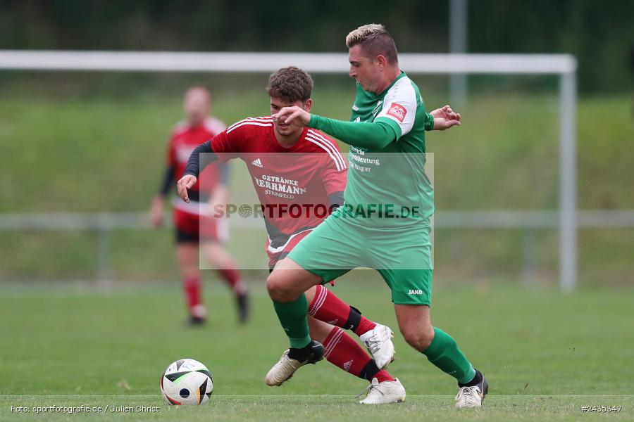 Sportgelände, Thüngersheim, 11.09.2024, sport, action, BFV, Fussball, 8. Spieltag, Kreisliga Würzburg Gr. 2, FVSHR, FVT, FV Steinfeld/Hausen-Rohrbach, FV Thüngersheim - Bild-ID: 2435347