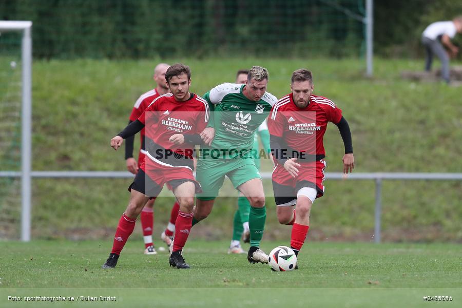 Sportgelände, Thüngersheim, 11.09.2024, sport, action, BFV, Fussball, 8. Spieltag, Kreisliga Würzburg Gr. 2, FVSHR, FVT, FV Steinfeld/Hausen-Rohrbach, FV Thüngersheim - Bild-ID: 2435356