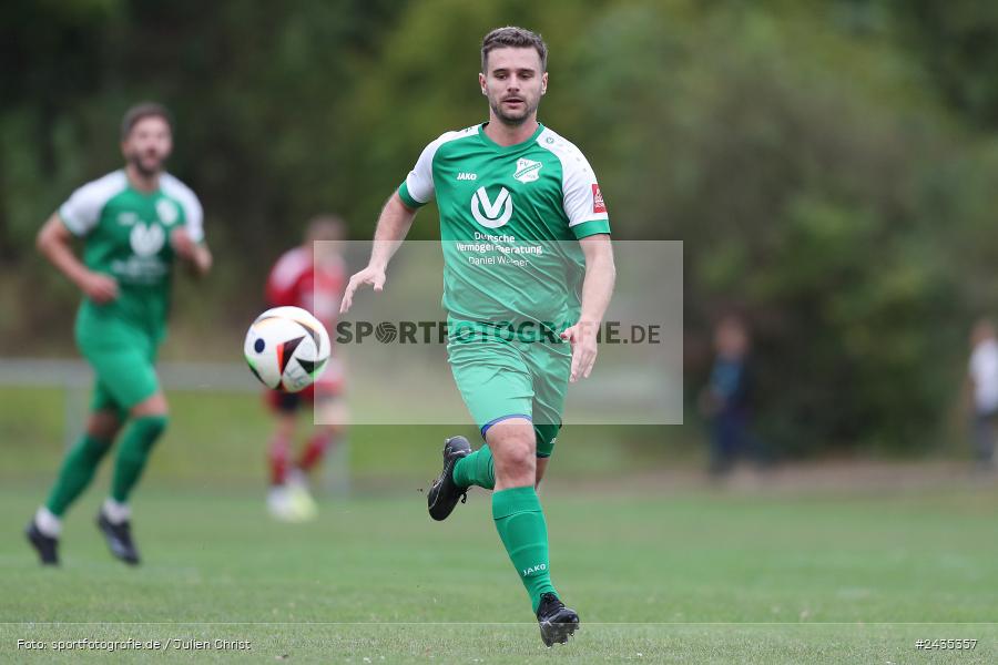 Sportgelände, Thüngersheim, 11.09.2024, sport, action, BFV, Fussball, 8. Spieltag, Kreisliga Würzburg Gr. 2, FVSHR, FVT, FV Steinfeld/Hausen-Rohrbach, FV Thüngersheim - Bild-ID: 2435357