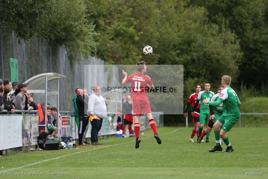 Sportgelände, Thüngersheim, 11.09.2024, sport, action, BFV, Fussball, 8. Spieltag, Kreisliga Würzburg Gr. 2, FVSHR, FVT, FV Steinfeld/Hausen-Rohrbach, FV Thüngersheim - Bild-ID: 2435362