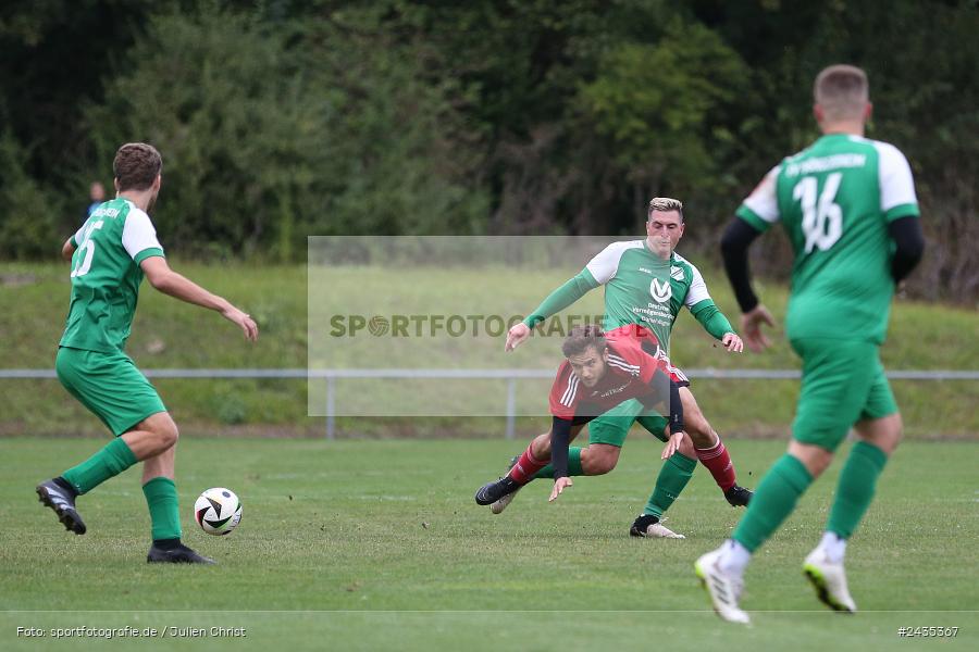 Sportgelände, Thüngersheim, 11.09.2024, sport, action, BFV, Fussball, 8. Spieltag, Kreisliga Würzburg Gr. 2, FVSHR, FVT, FV Steinfeld/Hausen-Rohrbach, FV Thüngersheim - Bild-ID: 2435367