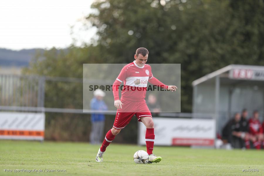 Sportgelände, Wiesenfeld, 12.09.2024, sport, action, BFV, Fussball, 8. Spieltag, Kreisklasse Würzburg Gr. 3, SVSS, FCWH, SV Sendelbach-Steinbach, FC Wiesenfeld-Halsbach - Bild-ID: 2435378