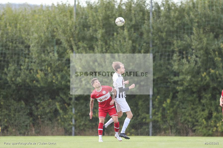 Sportgelände, Wiesenfeld, 12.09.2024, sport, action, BFV, Fussball, 8. Spieltag, Kreisklasse Würzburg Gr. 3, SVSS, FCWH, SV Sendelbach-Steinbach, FC Wiesenfeld-Halsbach - Bild-ID: 2435385