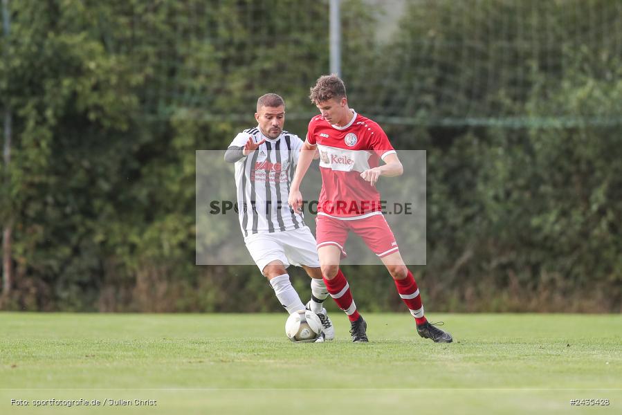 Sportgelände, Wiesenfeld, 12.09.2024, sport, action, BFV, Fussball, 8. Spieltag, Kreisklasse Würzburg Gr. 3, SVSS, FCWH, SV Sendelbach-Steinbach, FC Wiesenfeld-Halsbach - Bild-ID: 2435428