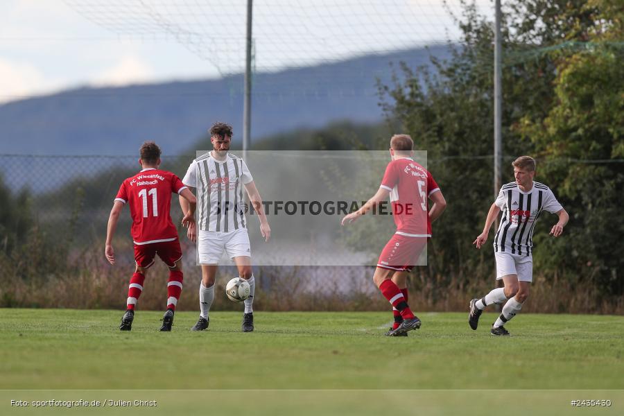 Sportgelände, Wiesenfeld, 12.09.2024, sport, action, BFV, Fussball, 8. Spieltag, Kreisklasse Würzburg Gr. 3, SVSS, FCWH, SV Sendelbach-Steinbach, FC Wiesenfeld-Halsbach - Bild-ID: 2435430 Sportgelände, Wiesenfeld, 12.09.2024, sport, action, BFV, Fussball, 8. Spieltag, Kreisklasse Würzburg Gr. 3, SVSS, FCWH, SV Sendelbach-Steinbach, FC Wiesenfeld-Halsbach - Bild-ID: 2435430