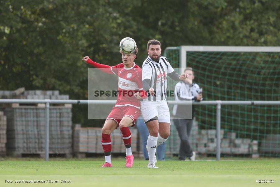 Sportgelände, Wiesenfeld, 12.09.2024, sport, action, BFV, Fussball, 8. Spieltag, Kreisklasse Würzburg Gr. 3, SVSS, FCWH, SV Sendelbach-Steinbach, FC Wiesenfeld-Halsbach - Bild-ID: 2435434 Sportgelände, Wiesenfeld, 12.09.2024, sport, action, BFV, Fussball, 8. Spieltag, Kreisklasse Würzburg Gr. 3, SVSS, FCWH, SV Sendelbach-Steinbach, FC Wiesenfeld-Halsbach - Bild-ID: 2435434