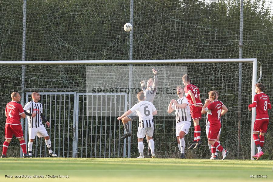 Sportgelände, Wiesenfeld, 12.09.2024, sport, action, BFV, Fussball, 8. Spieltag, Kreisklasse Würzburg Gr. 3, SVSS, FCWH, SV Sendelbach-Steinbach, FC Wiesenfeld-Halsbach - Bild-ID: 2435446 Sportgelände, Wiesenfeld, 12.09.2024, sport, action, BFV, Fussball, 8. Spieltag, Kreisklasse Würzburg Gr. 3, SVSS, FCWH, SV Sendelbach-Steinbach, FC Wiesenfeld-Halsbach - Bild-ID: 2435446