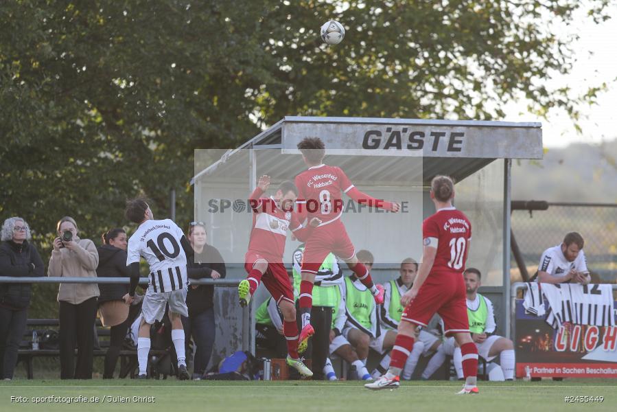Sportgelände, Wiesenfeld, 12.09.2024, sport, action, BFV, Fussball, 8. Spieltag, Kreisklasse Würzburg Gr. 3, SVSS, FCWH, SV Sendelbach-Steinbach, FC Wiesenfeld-Halsbach - Bild-ID: 2435449