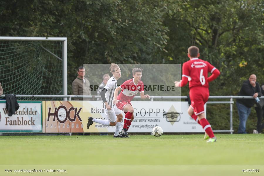 Sportgelände, Wiesenfeld, 12.09.2024, sport, action, BFV, Fussball, 8. Spieltag, Kreisklasse Würzburg Gr. 3, SVSS, FCWH, SV Sendelbach-Steinbach, FC Wiesenfeld-Halsbach - Bild-ID: 2435455