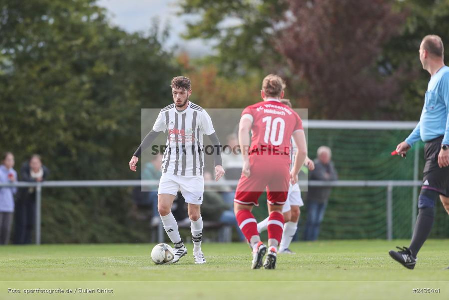 Sportgelände, Wiesenfeld, 12.09.2024, sport, action, BFV, Fussball, 8. Spieltag, Kreisklasse Würzburg Gr. 3, SVSS, FCWH, SV Sendelbach-Steinbach, FC Wiesenfeld-Halsbach - Bild-ID: 2435461