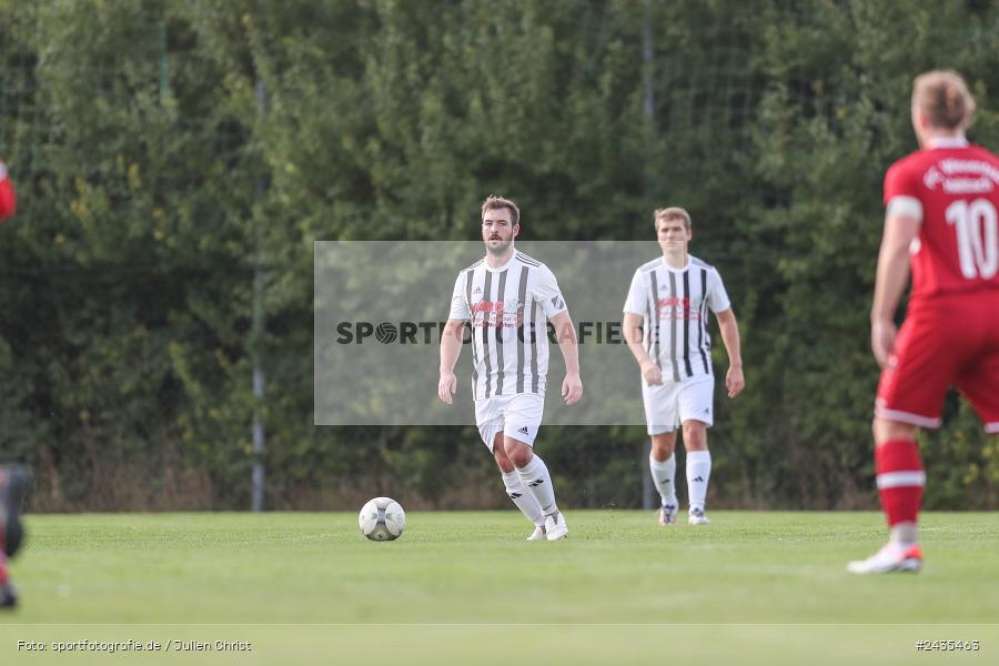 Sportgelände, Wiesenfeld, 12.09.2024, sport, action, BFV, Fussball, 8. Spieltag, Kreisklasse Würzburg Gr. 3, SVSS, FCWH, SV Sendelbach-Steinbach, FC Wiesenfeld-Halsbach - Bild-ID: 2435463
