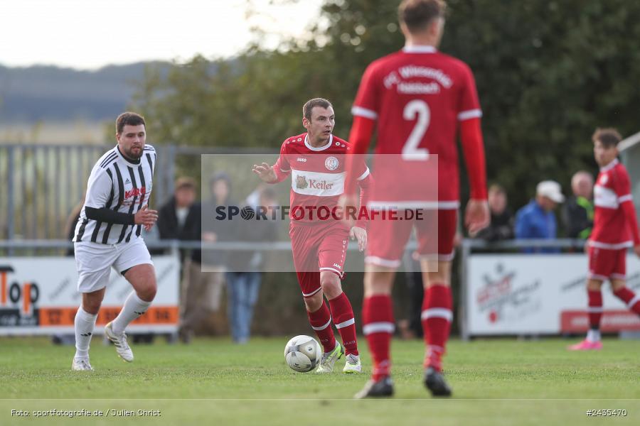 Sportgelände, Wiesenfeld, 12.09.2024, sport, action, BFV, Fussball, 8. Spieltag, Kreisklasse Würzburg Gr. 3, SVSS, FCWH, SV Sendelbach-Steinbach, FC Wiesenfeld-Halsbach - Bild-ID: 2435470