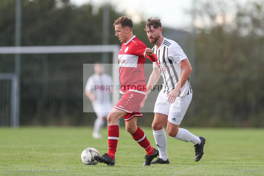 Sportgelände, Wiesenfeld, 12.09.2024, sport, action, BFV, Fussball, 8. Spieltag, Kreisklasse Würzburg Gr. 3, SVSS, FCWH, SV Sendelbach-Steinbach, FC Wiesenfeld-Halsbach - Bild-ID: 2435471