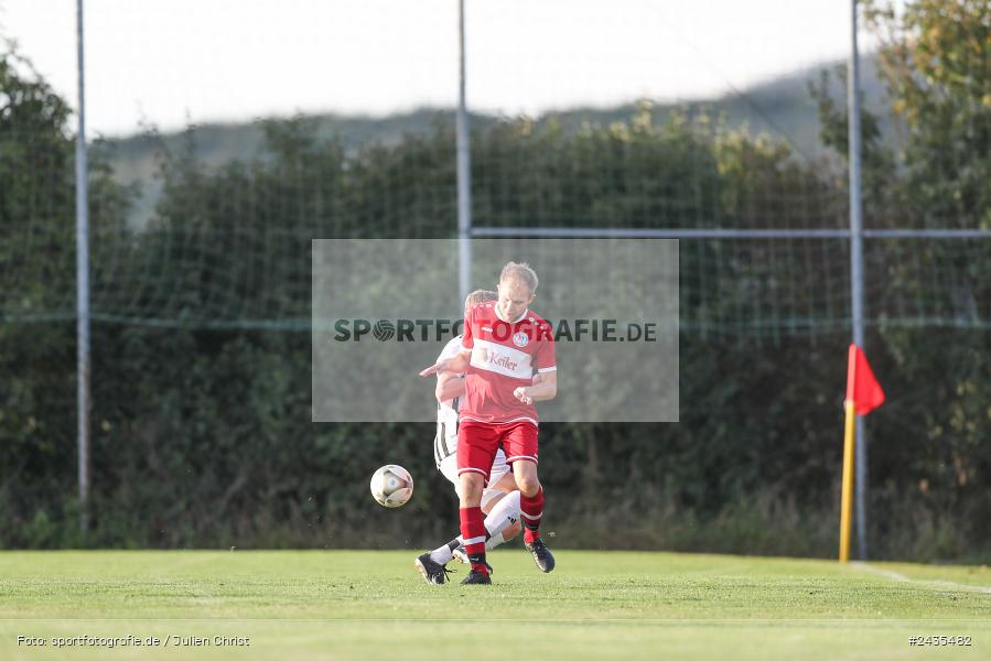 Sportgelände, Wiesenfeld, 12.09.2024, sport, action, BFV, Fussball, 8. Spieltag, Kreisklasse Würzburg Gr. 3, SVSS, FCWH, SV Sendelbach-Steinbach, FC Wiesenfeld-Halsbach - Bild-ID: 2435482