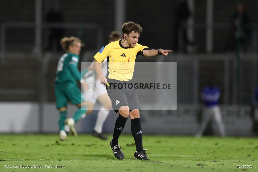 Stadion am Schönbusch, Aschaffenburg, 13.09.2024, sport, action, BFV, Fussball, 9. Spieltag, Regionalliga Bayern, FCA, SVA, FC Augsburg II, SV Viktoria Aschaffenburg - Bild-ID: 2435576