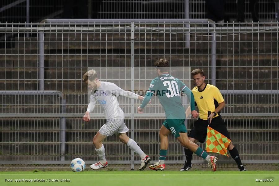 Stadion am Schönbusch, Aschaffenburg, 13.09.2024, sport, action, BFV, Fussball, 9. Spieltag, Regionalliga Bayern, FCA, SVA, FC Augsburg II, SV Viktoria Aschaffenburg - Bild-ID: 2435609 Stadion am Schönbusch, Aschaffenburg, 13.09.2024, sport, action, BFV, Fussball, 9. Spieltag, Regionalliga Bayern, FCA, SVA, FC Augsburg II, SV Viktoria Aschaffenburg - Bild-ID: 2435609