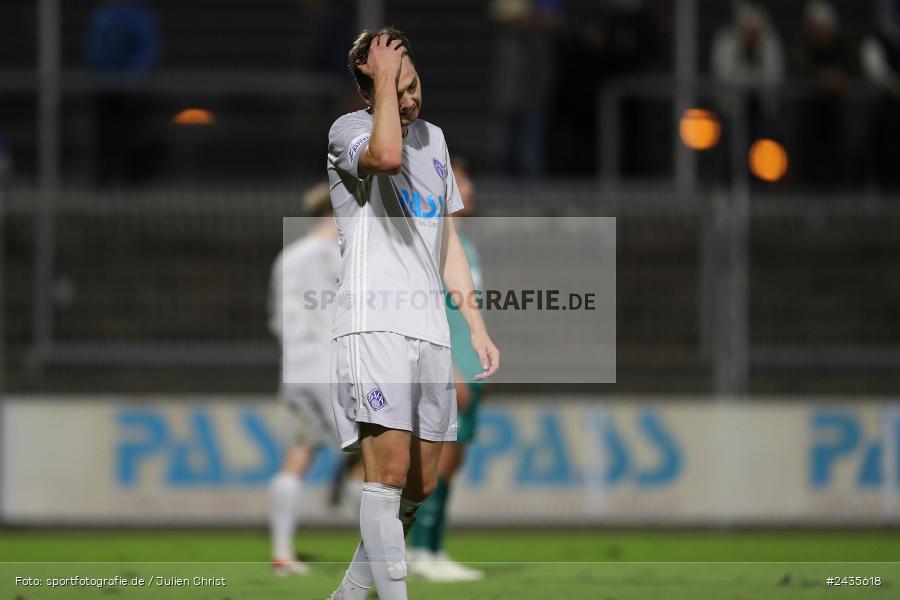 Stadion am Schönbusch, Aschaffenburg, 13.09.2024, sport, action, BFV, Fussball, 9. Spieltag, Regionalliga Bayern, FCA, SVA, FC Augsburg II, SV Viktoria Aschaffenburg - Bild-ID: 2435618