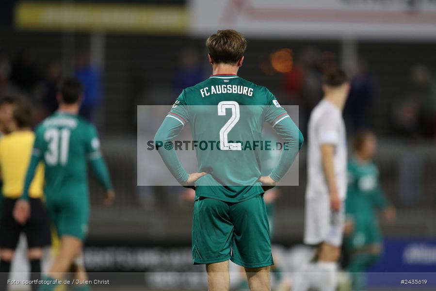 Stadion am Schönbusch, Aschaffenburg, 13.09.2024, sport, action, BFV, Fussball, 9. Spieltag, Regionalliga Bayern, FCA, SVA, FC Augsburg II, SV Viktoria Aschaffenburg - Bild-ID: 2435619