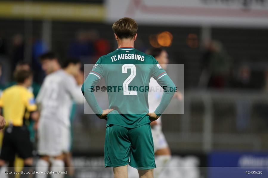 Stadion am Schönbusch, Aschaffenburg, 13.09.2024, sport, action, BFV, Fussball, 9. Spieltag, Regionalliga Bayern, FCA, SVA, FC Augsburg II, SV Viktoria Aschaffenburg - Bild-ID: 2435620