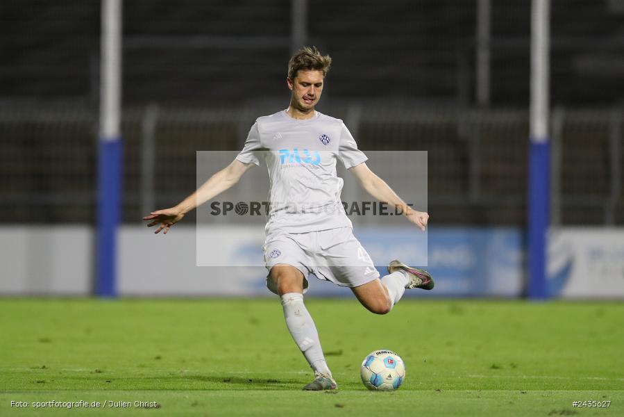 Stadion am Schönbusch, Aschaffenburg, 13.09.2024, sport, action, BFV, Fussball, 9. Spieltag, Regionalliga Bayern, FCA, SVA, FC Augsburg II, SV Viktoria Aschaffenburg - Bild-ID: 2435627